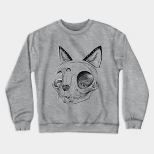 Lunar Cat Skull Crewneck Sweatshirt